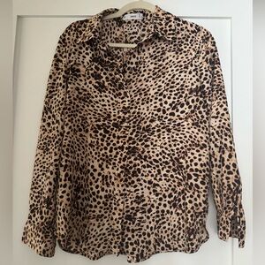 Mango printed blouse